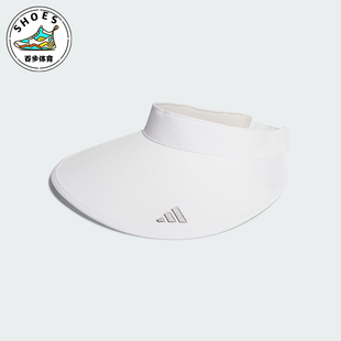 BRIM WIDE VISOR女士运动遮阳空顶帽JE2503 阿迪达斯正品 Adidas