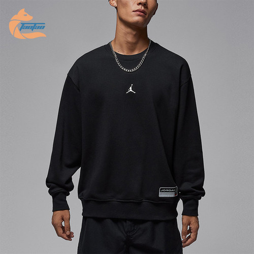 Nike/耐克正品JORDAN男士休闲套头针织运动圆领卫衣IO7830-010