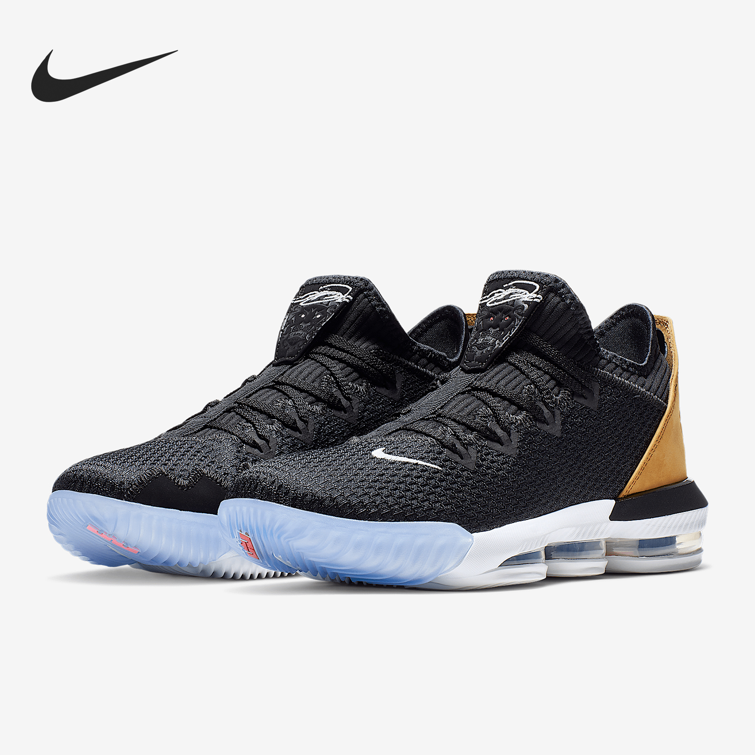 Nike/耐克正品秋冬新款男士低帮气垫厚底篮球鞋CI2669-001