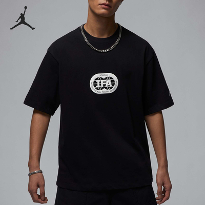 Nike/耐克正品JORDAN男士夏季圆领运动休闲透气T恤短袖HV4555-010