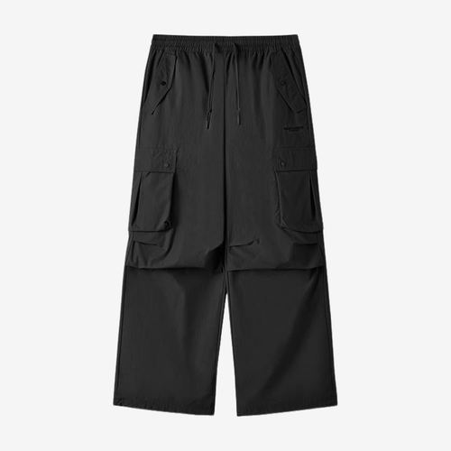 Skechers斯凯奇正品男款直筒宽松工装运动长裤L225M095-0018