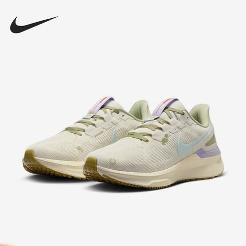 Nike/耐克正品AIR ZOOM STRUCTURE女士缓震跑步鞋HQ3466-141