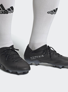 Adidas/阿迪达斯正品Nemeziz 19.1高端FG长钉天然草球鞋男 EG7326