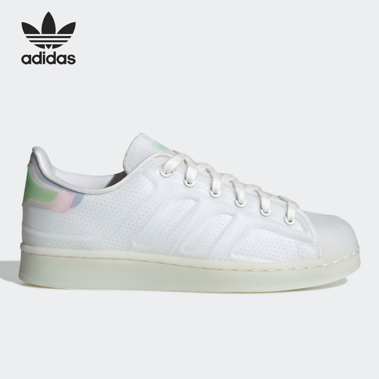 Adidas/阿迪达斯正品当季新款女子户外运动时尚休闲板鞋H06582