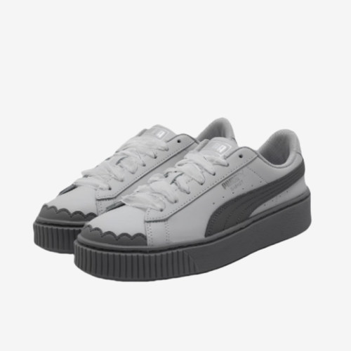 Puma/彪马正品Platform潮流增高女灰色低帮街头板鞋404157-01