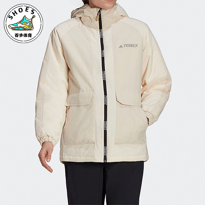 Adidas/阿迪达斯正品2025冬季女士连帽宽松保暖户外羽绒服GR9963,运动服/休闲服装,运动棉衣,淘宝优惠券,粉丝福利购,淘宝优惠卷