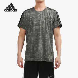 阿迪达斯正品 T恤 当季 休闲运动跑步男子短袖 GK5748 新款 Adidas