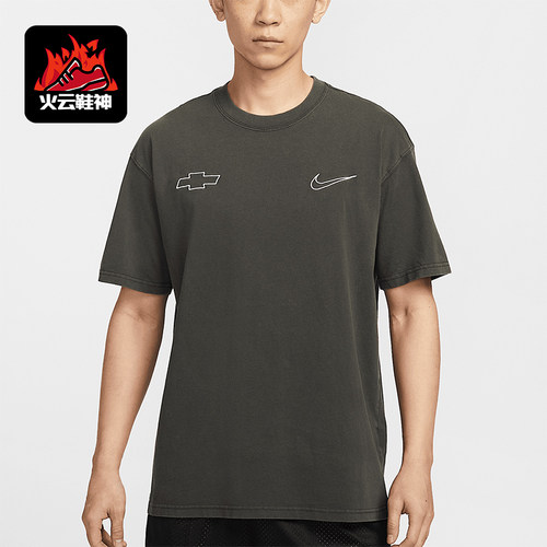 Nike/耐克正品Devin Booker男士休闲宽松经典套头T恤HV6691-060