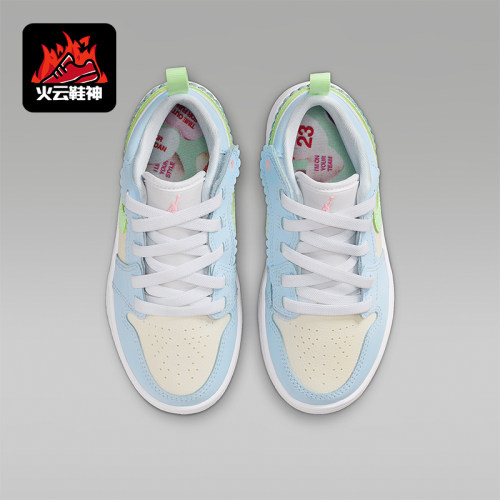Nike/耐克正品JORDAN小童休闲低帮透气系带耐磨运动鞋IB7117-403