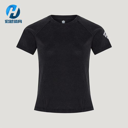 Adidas/阿迪达斯正品女士时尚经典套头圆领休闲短袖T恤KY7861