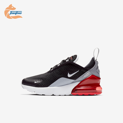 Nike/耐克正品AIR MAX 270小童厚底耐磨运动跑步鞋AO2372-013