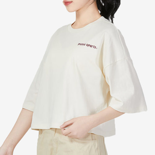 彪马正品女子运动短袖T恤