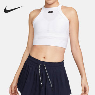 Nike/耐克正品NAOMI OSAKA 女子短款网球运动T恤DM2168-100
