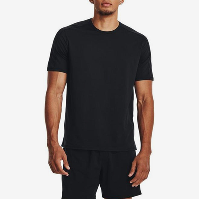 UA/安德玛正品Meridian SS男子纯色运动休闲短袖T恤1379670-001