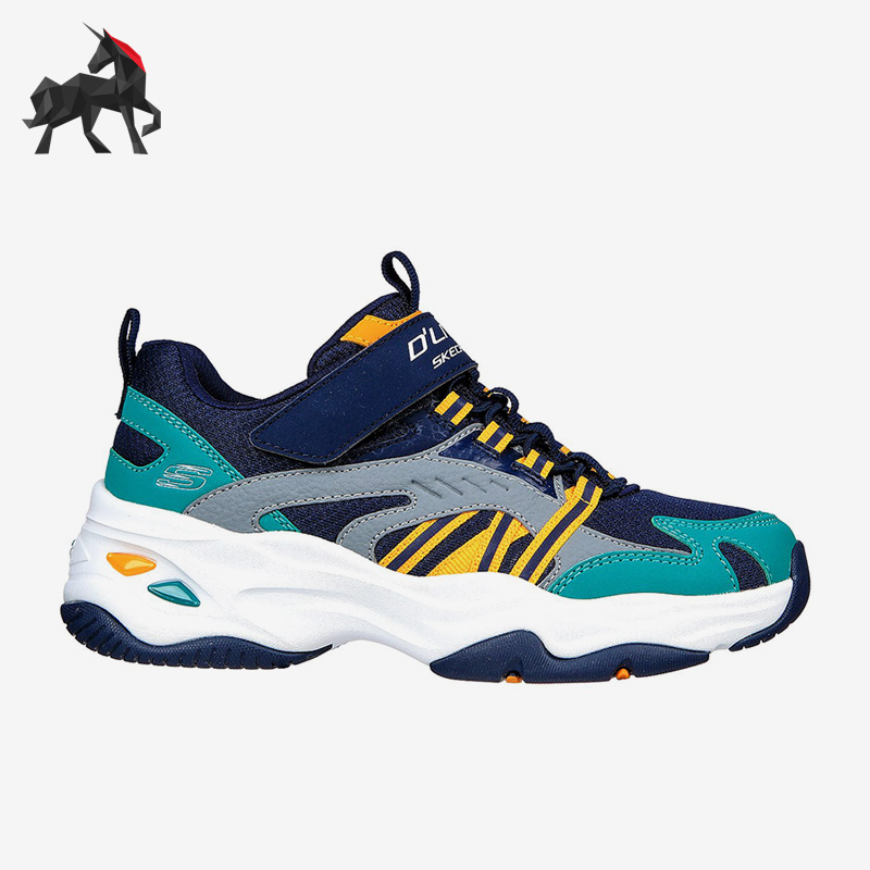 Skechers/斯凯奇正品秋季大童运动魔术贴休闲老爹鞋 405211L