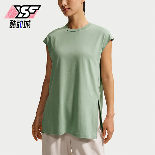 Nike/耐克正品夏季女士舒适透气运动经典日常背心T恤IO1623-006