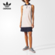 阿迪达斯正品 休闲运动连衣裙 三叶草 时尚 BQ5745 女子新款 Adidas