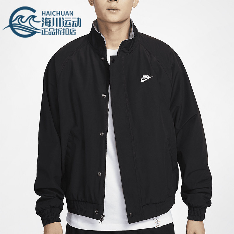 耐克男士摇粒绒里料加绒夹克