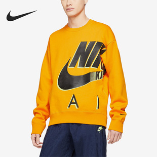 字母印花圆领男子休闲套头卫衣DD0692 新款 804 耐克正品 Nike