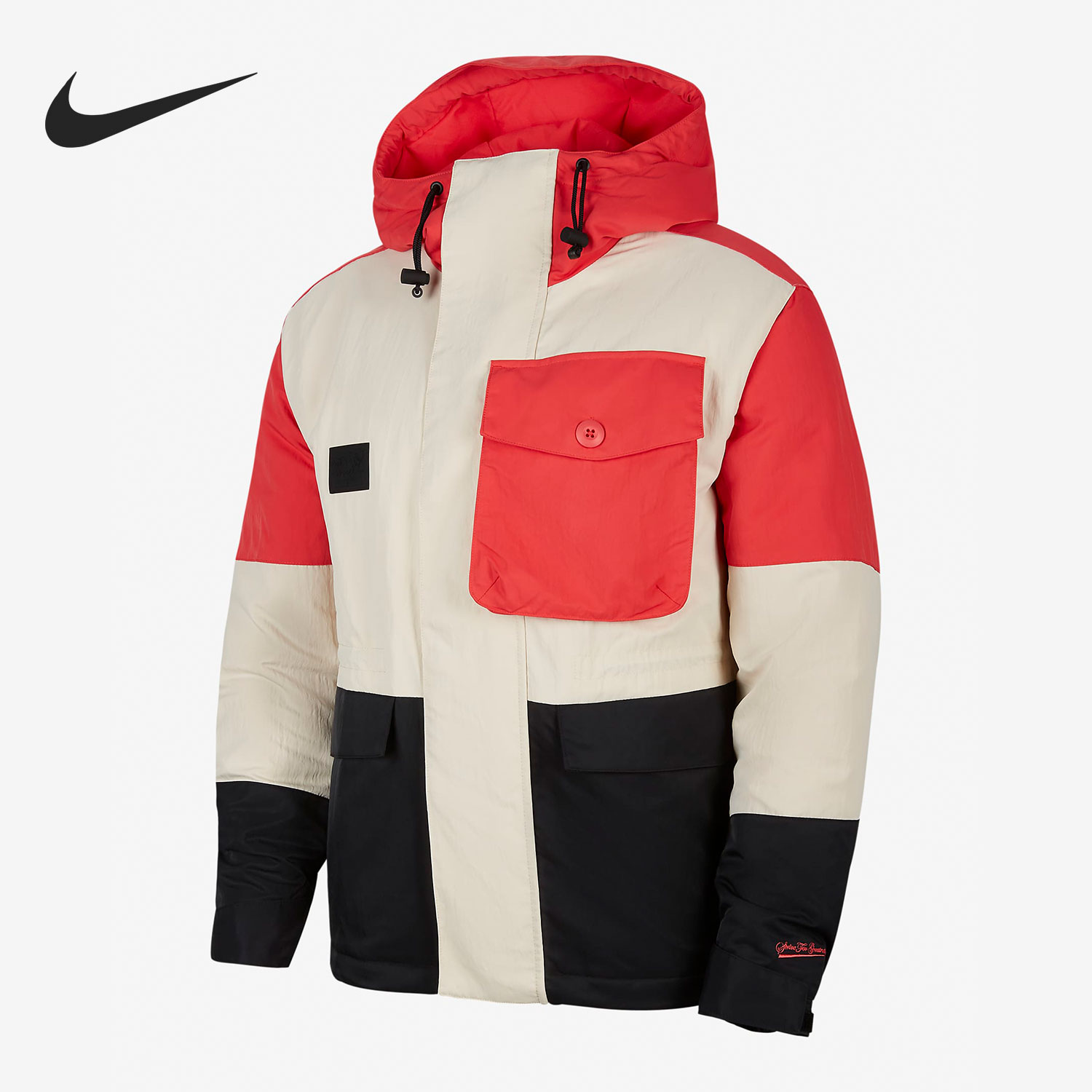 耐克正品男子运动保暖棉服