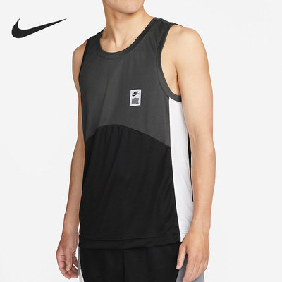 Nike/耐克正品夏季新款男子运动休闲篮球无袖背心DQ5829-070