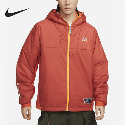 Nike/耐克正品春季新款男子户外运动保暖连帽棉服FD4055-668