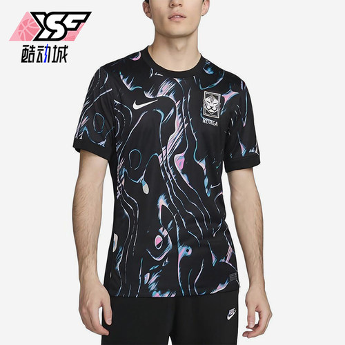 Nike/耐克正品Stadium Away男士圆领满印足球套头球衣FJ4281-010
