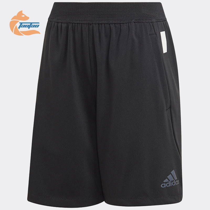 阿迪达斯大童训练运动短裤