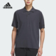 阿迪达斯正品 运动翻领凉感polo衫 夏季 男士 JM0980 新款 Adidas
