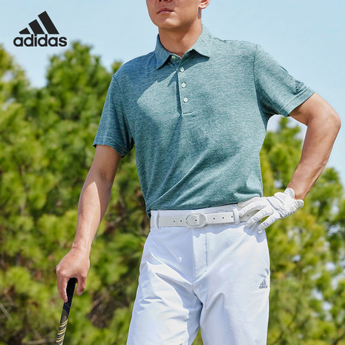 Adidas/阿迪达斯正品男子舒适休闲高尔夫运动POLO衫 HF9177