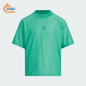 阿迪达斯正品 2025儿童透气经典 运动休闲时尚 Adidas 短袖 JL7520