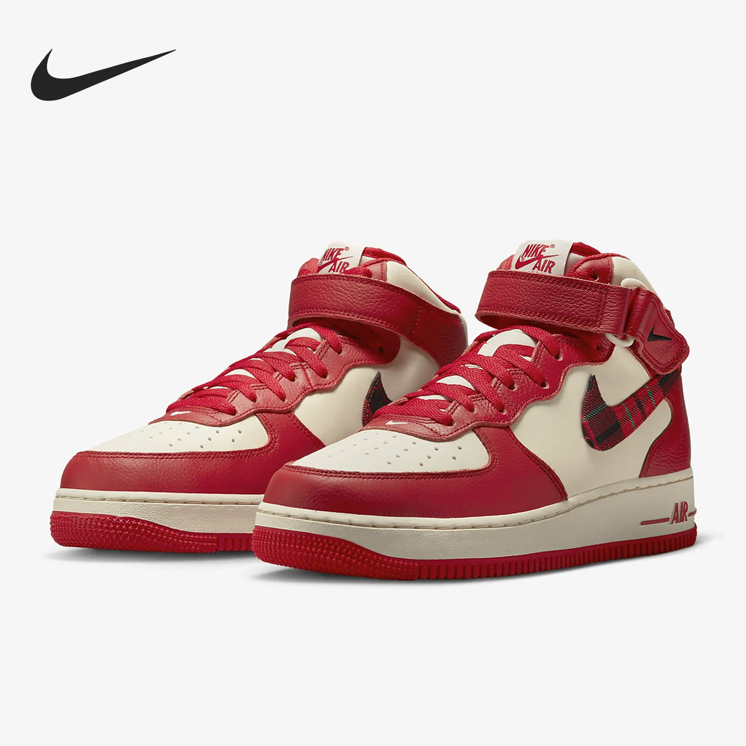 Nike/耐克正品AIR FORCE 1 男子运动中帮轻便板鞋DV0792-101,运动鞋new,板鞋,淘宝优惠券,粉丝福利购,淘宝优惠卷