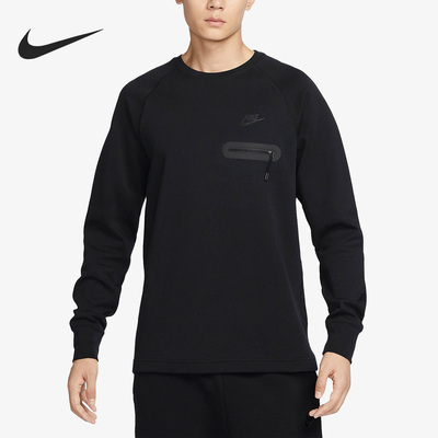 Nike/耐克正品新款男子运动透气休闲圆领简约卫衣FD9881-010