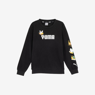 大童休闲圆领印花套头卫衣670131 Puma 新款 夏季 彪马正品