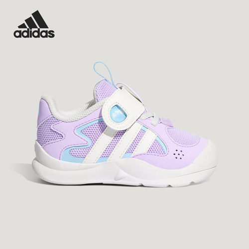 Adidas/阿迪达斯正品四季款婴童防滑透气经典魔术贴运动鞋KH6639