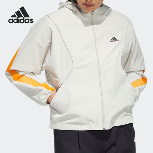 Adidas/阿迪达斯正品 MET WOVEN 女子舒适休闲夹克外套HF2467