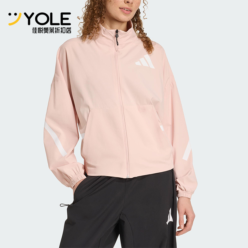 Adidas/阿迪达斯正品W Z.N.E. WV TT女士运动梭织宽松外套KE4883