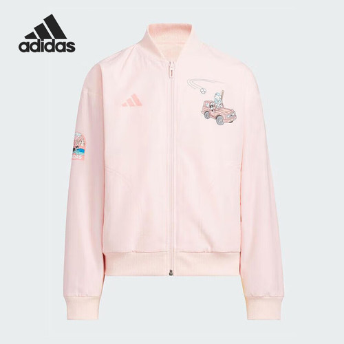 Adidas/阿迪达斯正品春秋儿童双面穿经典时尚潮流夹克外套KF4922