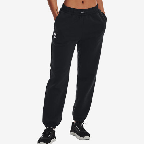 UA/安德玛正品Summit Knit Pant女子简约针织束脚长裤1374115-001