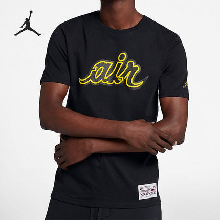 Nike/耐克正品Jordan男子圆领运动训练短袖上衣 BQ5170-010