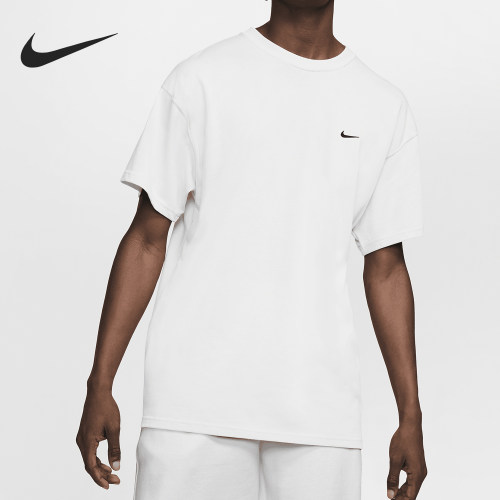 Nike/耐克正品夏季新款男士针织简约户外运动短袖DA0321-100