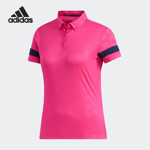 Adidas/阿迪达斯正品当季新款女子高尔夫运动POLO衫 FJ2438