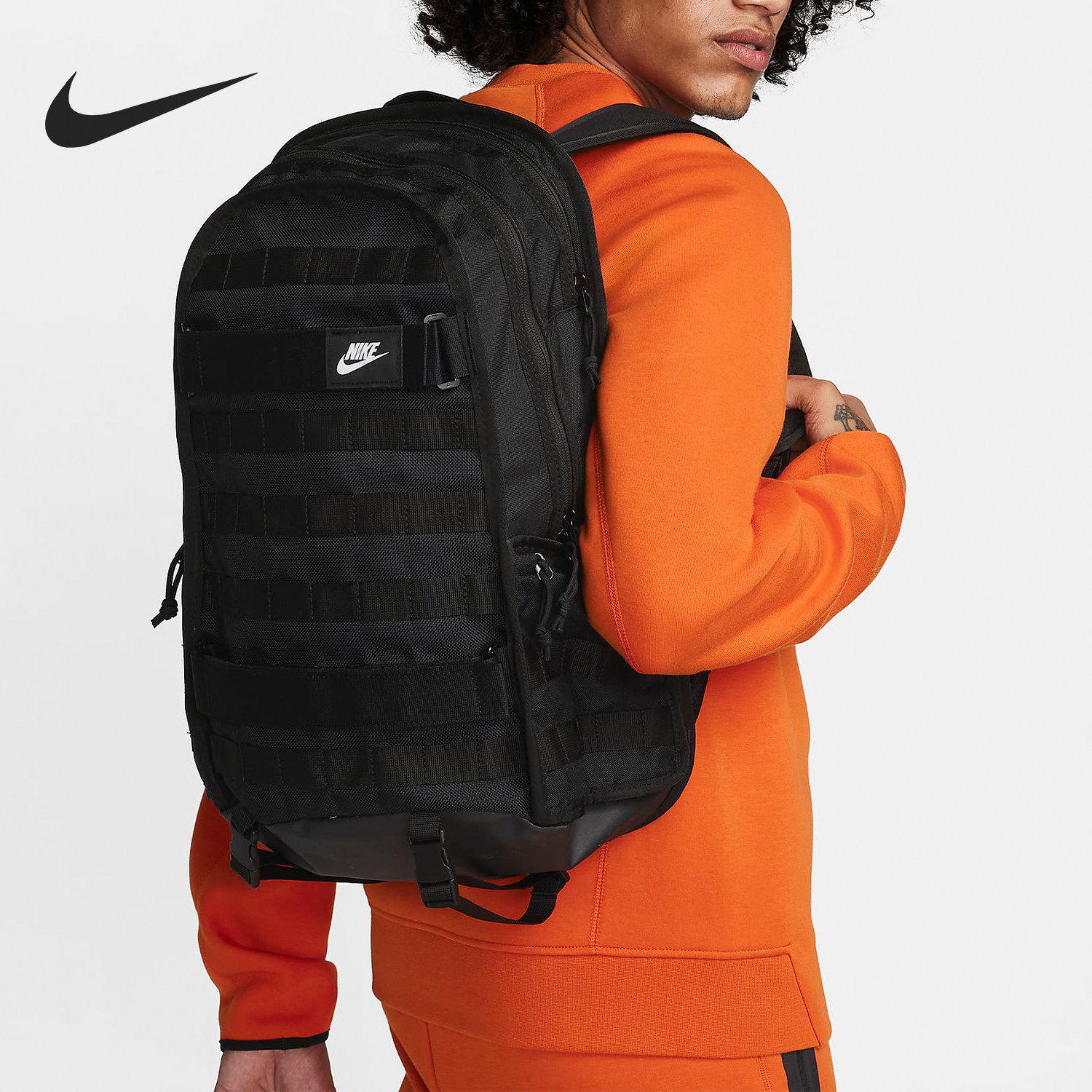 Nike/耐克正品新款男女大容量休闲运动双肩背包FD7544-010