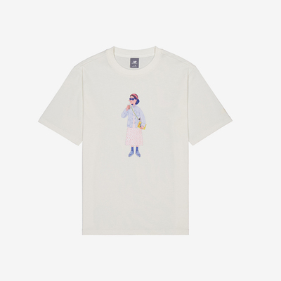 New Balance/NB正品夏季新款男女时尚简约透气短袖T恤NEE28093-IV
