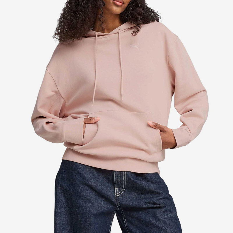 Puma/彪马正品新款女士宽松休闲经典舒适连帽针织卫衣688951-91