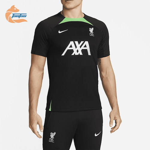 Nike/耐克正品Dri-FIT男士圆领运动足球训练套头短袖DX3020-014