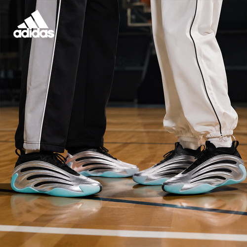 Adidas/阿迪达斯正品2025秋季款男女中帮时尚篮球鞋JS1028