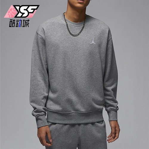 Nike/耐克正品Jordan男士针织宽松经典圆领卫衣FV7296-091