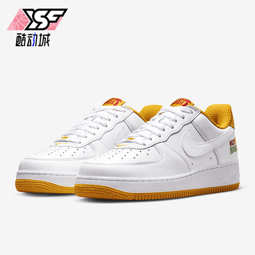 Nike/耐克正品Air Force 1男士潮流时尚轻质简约板鞋DX1156-101