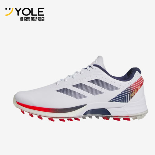 Adidas/阿迪达斯正品AdizeroZG新款男无钉经典高尔夫球鞋JS1898